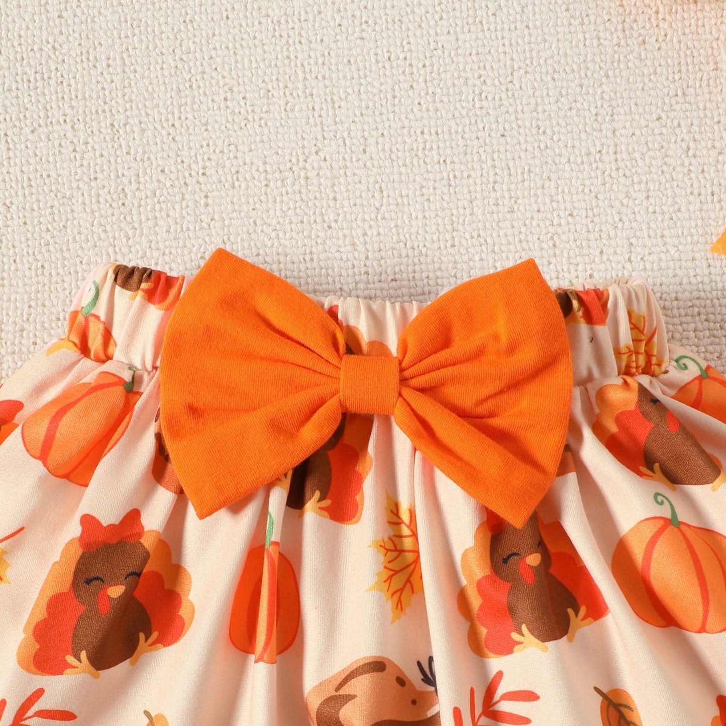 Baby Girl's Turkey Outfit