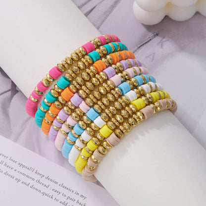 Claudia's Summer Bohemian Bracelets 9pcs set