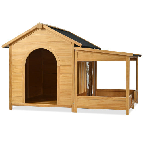 Large Wooden Doghouse