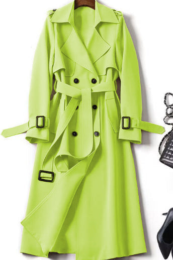 Women's Double-Breasted Trench Coat