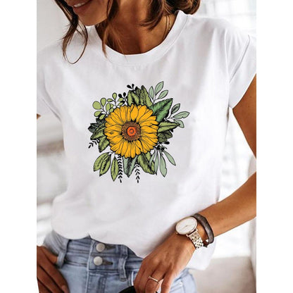 Women's Casual Print T-Shirt