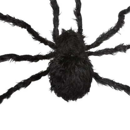 Lighted Black Spider Decor