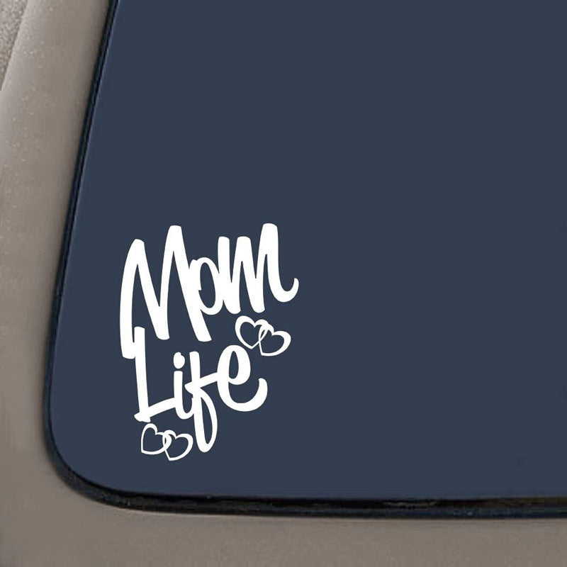 Mom Life Vehicle Decal