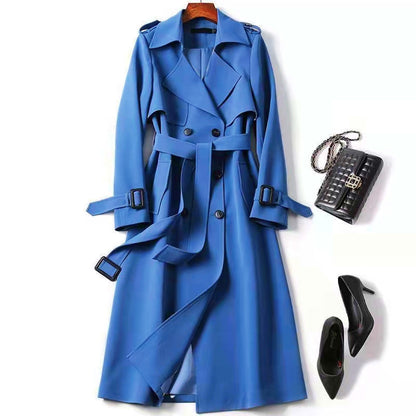 Women's Double-Breasted Trench Coat