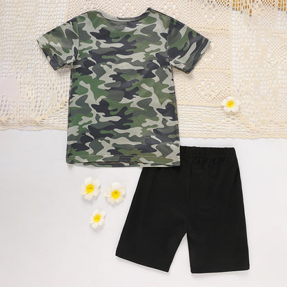 Girl's Daddy's Girl Camo Outfit