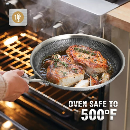 Honeycomb Non-Stick Frying Pan