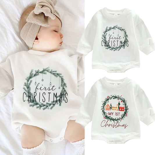 Baby First Christmas Onesie