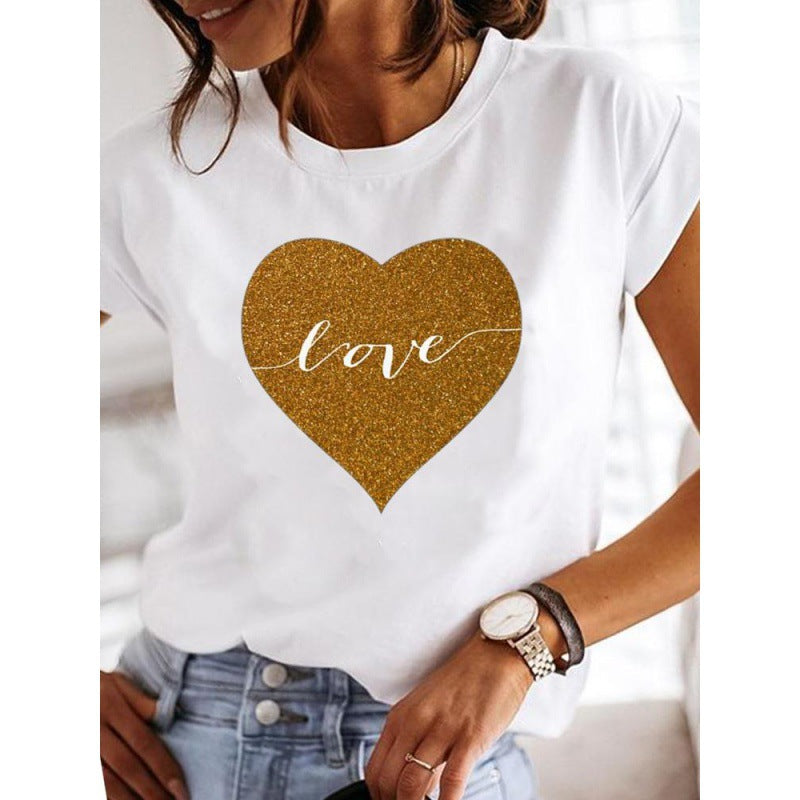 Women's Casual Print T-Shirt
