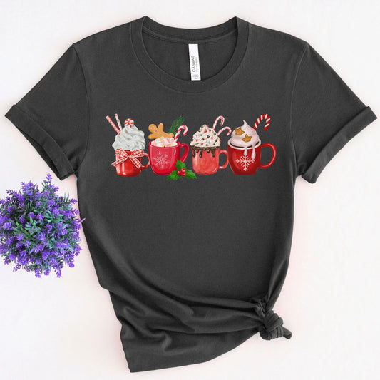 Women's Christmas Hot Cocoa T-Shirt