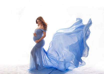 Maternity Floating Photoshoot Dress