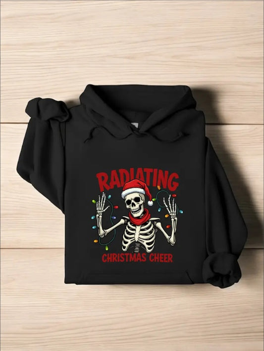 Radiating Christmas Cheer Hoodie