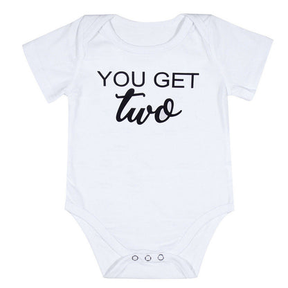 Baby Twin Onesies 2pk