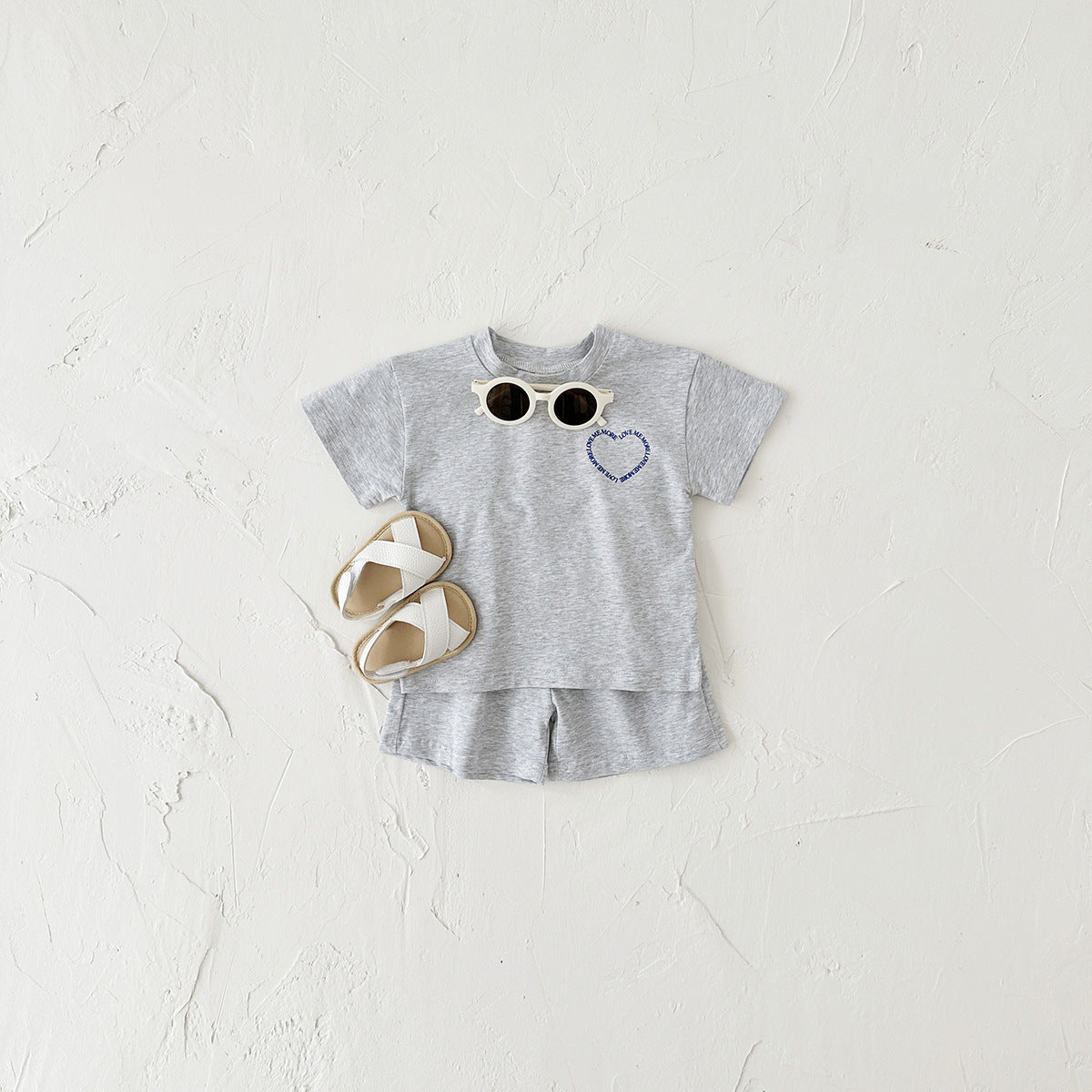 Baby Girl's Love Me More Outfit 2pcs set