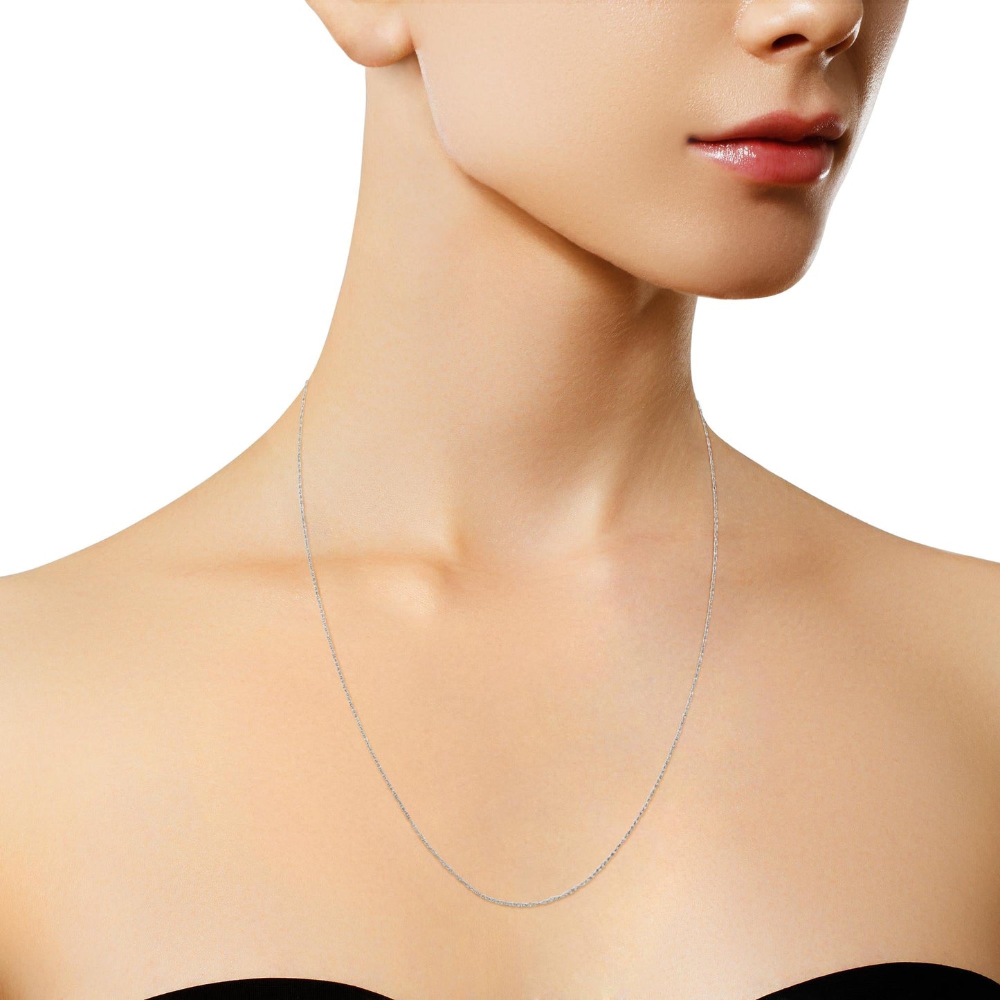 10K Rope Chain Necklace