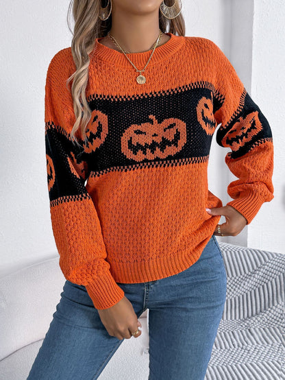 Women's Jack-O-Lantern Sweater