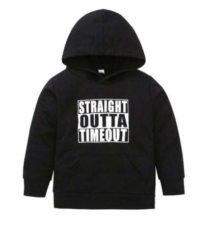 Boy's Straight Outta Timeout Hoodie