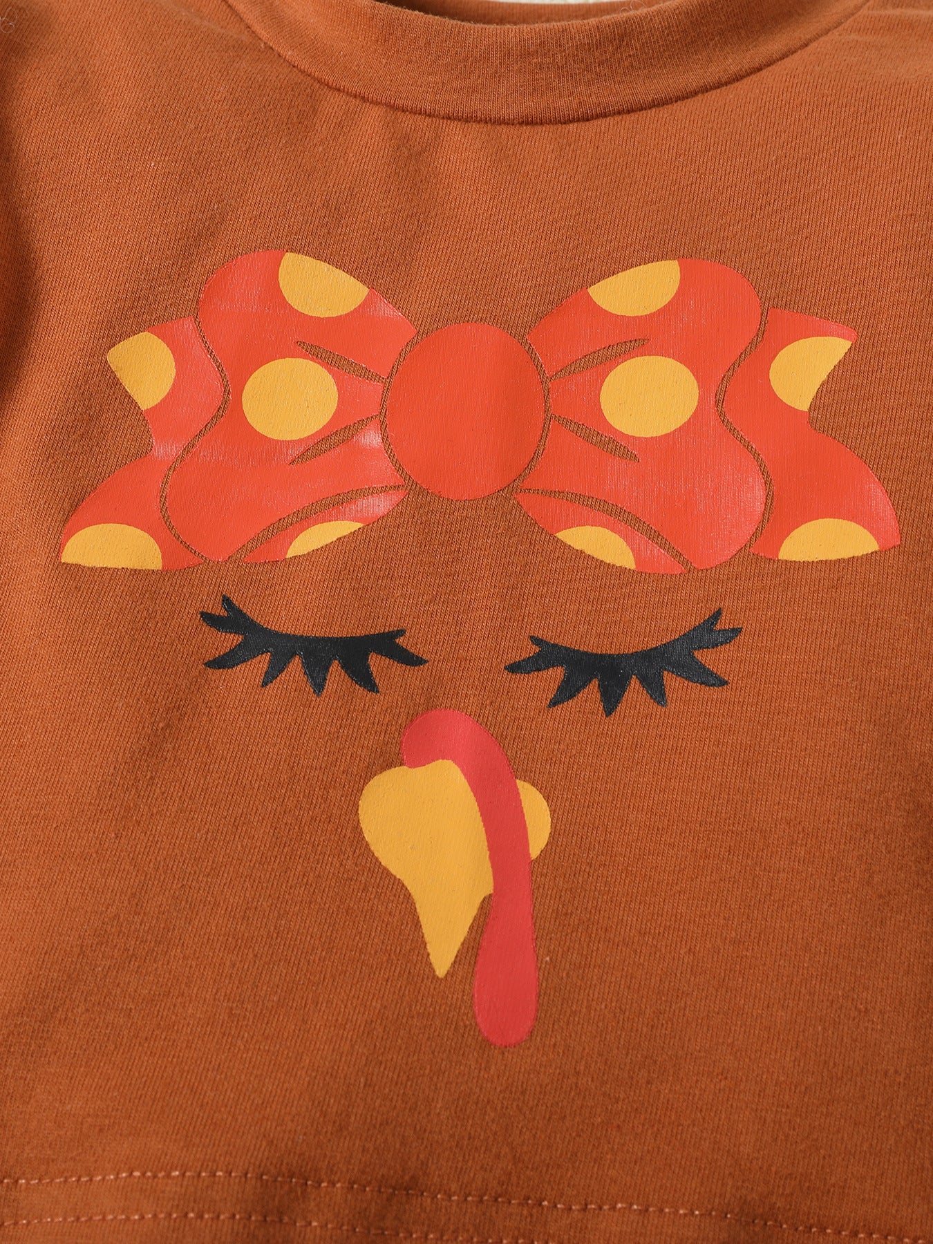 Baby Girl's Turkey Outfit