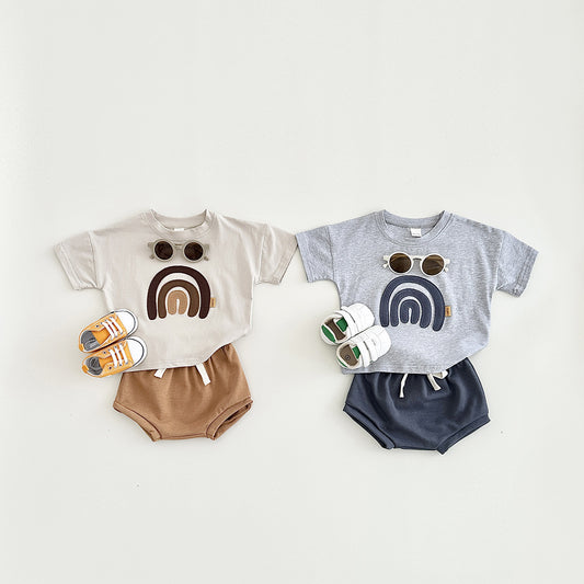 Baby Rainbow Outfit 2pcs set