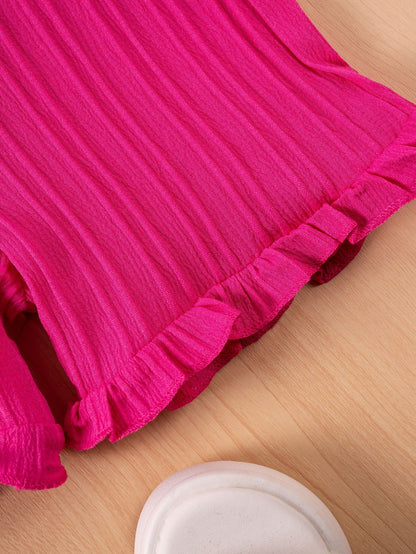 Girl's Textured Outfit 2pcs set