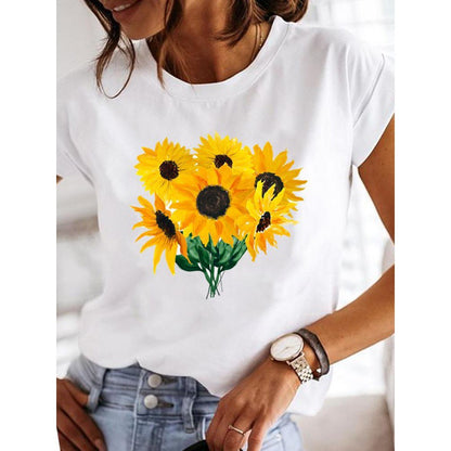 Women's Casual Print T-Shirt