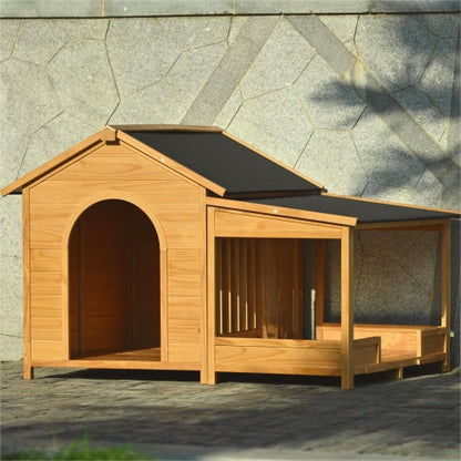 Large Wooden Doghouse