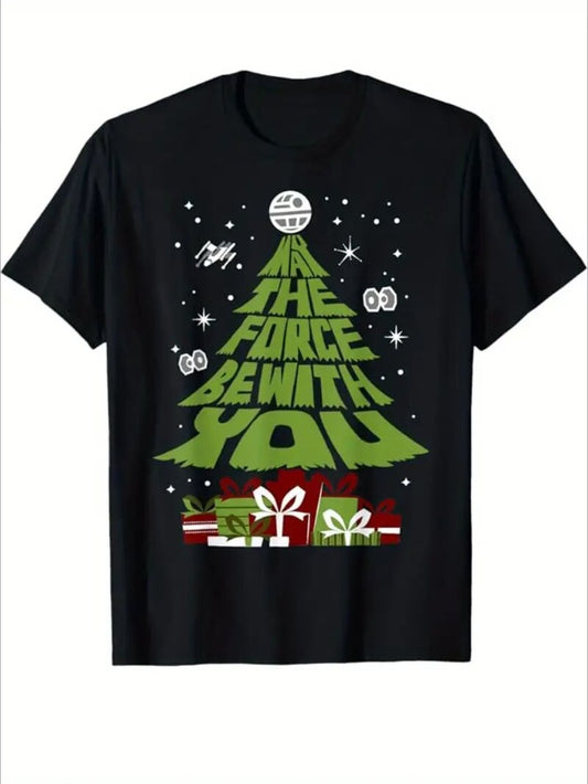 May The Force Be With You Christmas T-Shirt