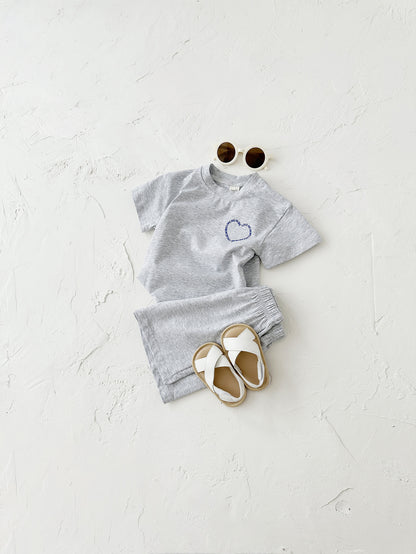 Baby Girl's Love Me More Outfit 2pcs set