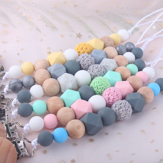 Baby Silicone Pacifier Clip