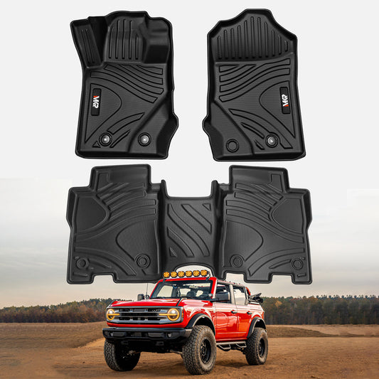 2021-2023 Ford Bronco MKR All-Weather Floor Mats
