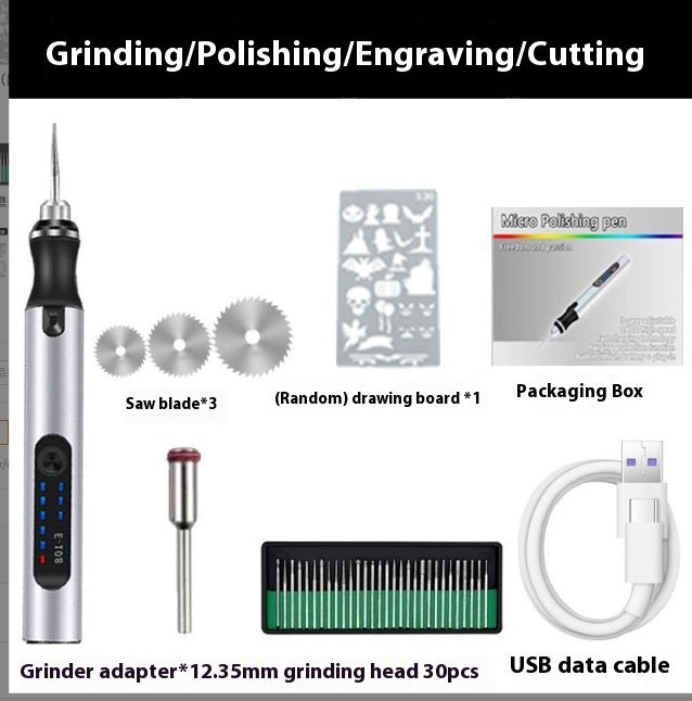 Mini Rechargeable Engraving Pen Sets