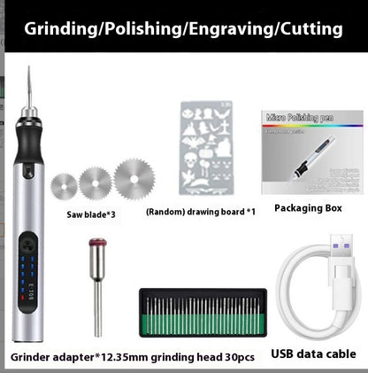 Mini Rechargeable Engraving Pen Sets