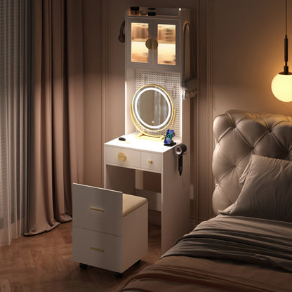 Beauty Station Night Stand Combo