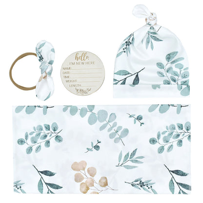 Baby's Floral Arrival Set 4pcs