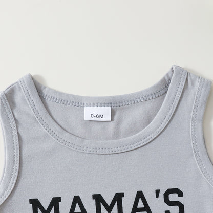 Baby Boy's Mama's Boy Outfit 2pcs set
