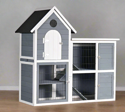 Large 2-Story Rabbit Hutch