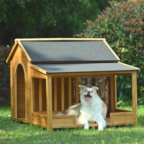 Large Wooden Doghouse