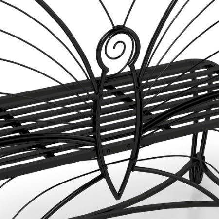 Butterfly Metal Bench