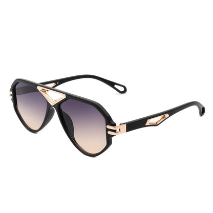 Men's Retro Aviator Sunglasses