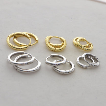 Simple Hoop Earrings