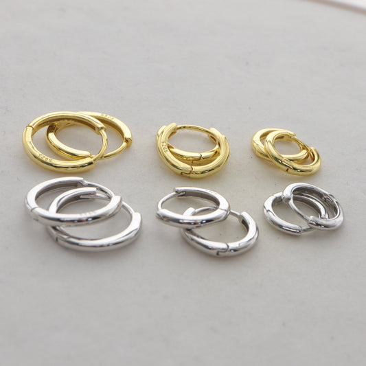 Simple Hoop Earrings
