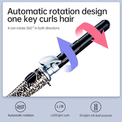 Leopard Print Curling Iron