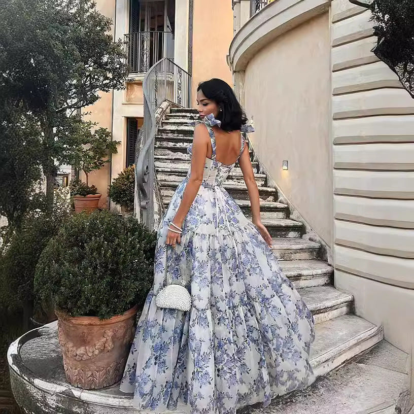 Women's Floral Corset Dress