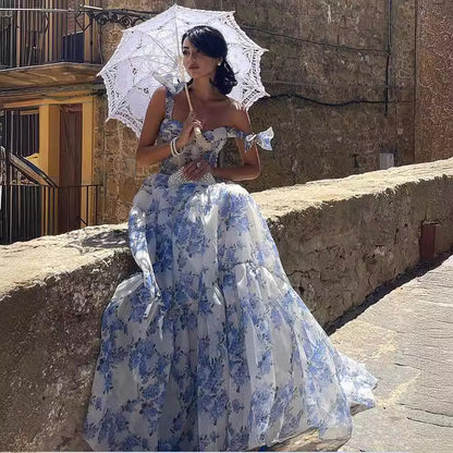 Women's Floral Corset Dress