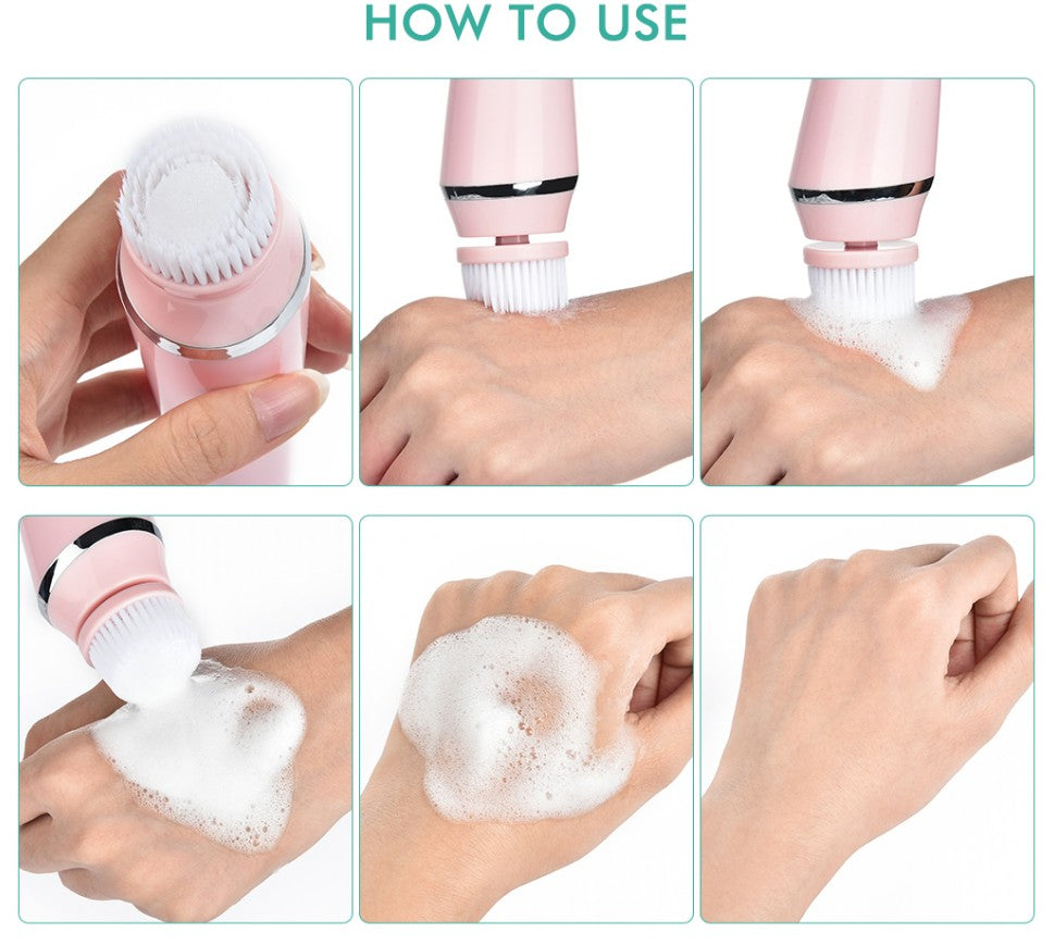 4 in 1 Rechargeable Facial Spa Kit