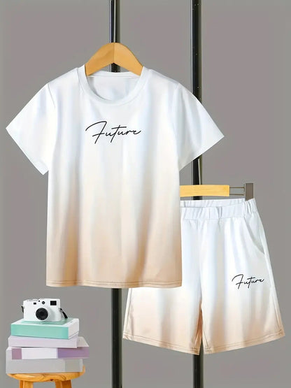 Boy's Cotton Blend Outfit 2pcs set