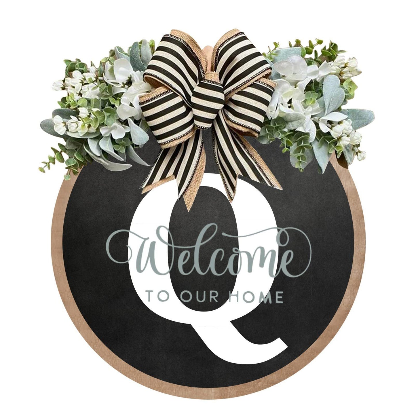 Personalized Wooden Door Hanger