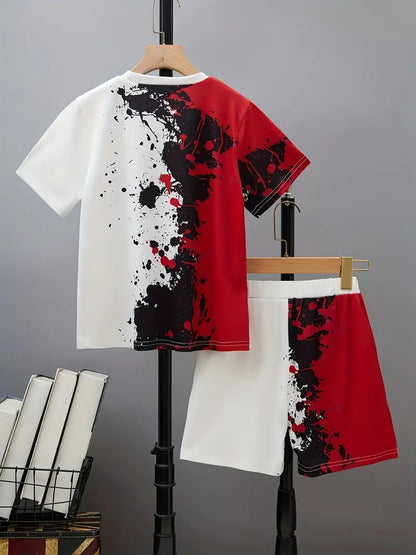 Boy's Cotton Blend Outfit 2pcs set