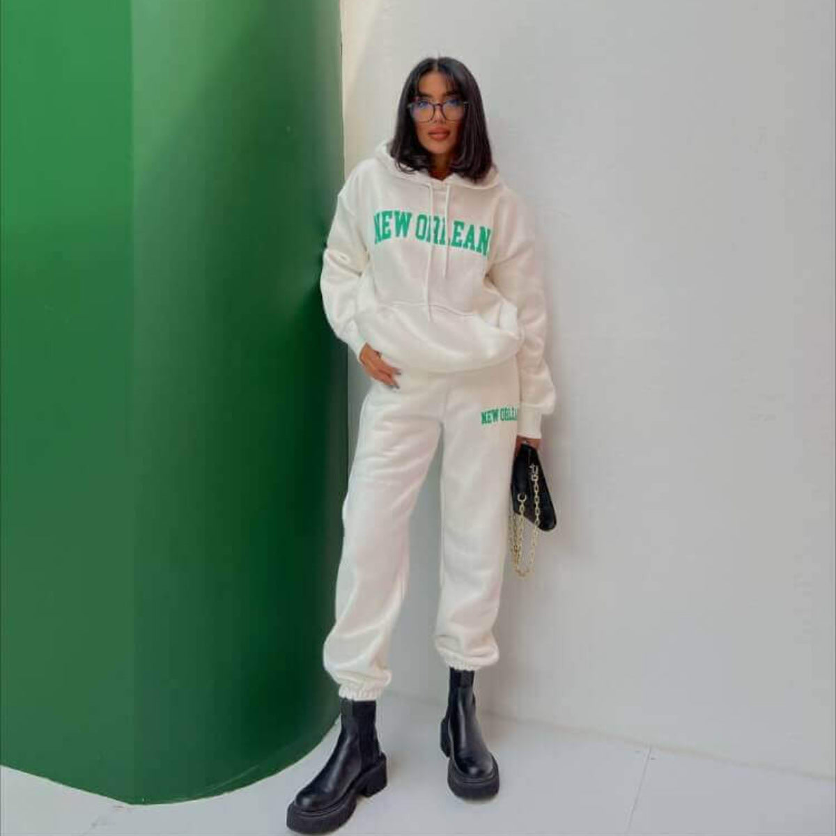 Women's New Orlean's Hoodie 2pcs Set