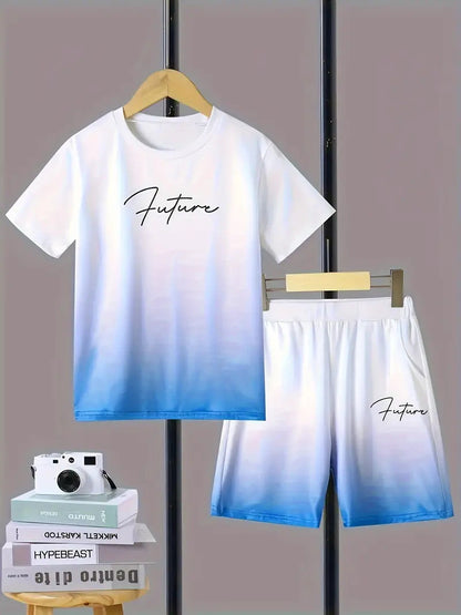 Boy's Cotton Blend Outfit 2pcs set