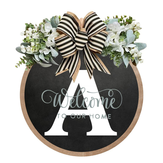 Personalized Wooden Door Hanger